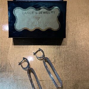 Bellissima Silver Dangle Earrings